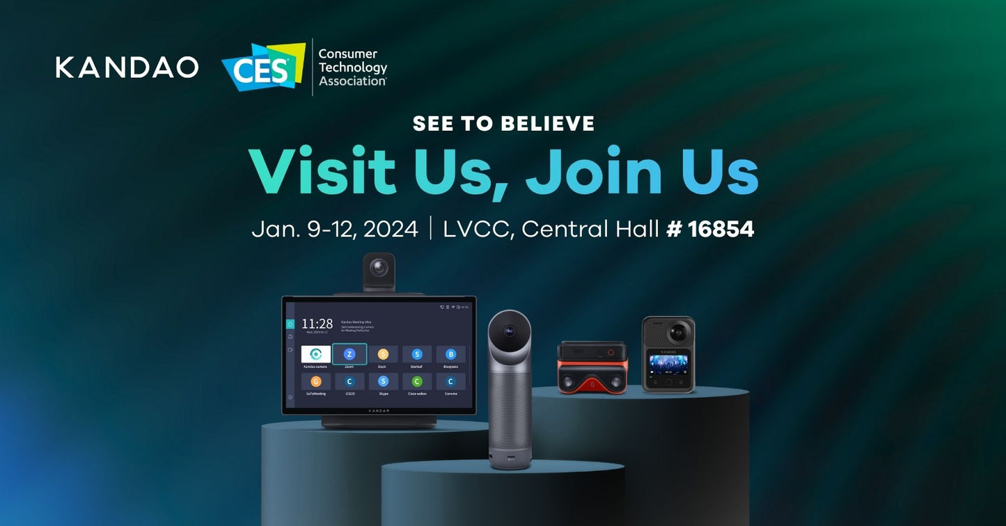 Kandao Showcases Innovative VR Cameras at CES 2024, Unveiling QooCam 3 Ultra in Advance