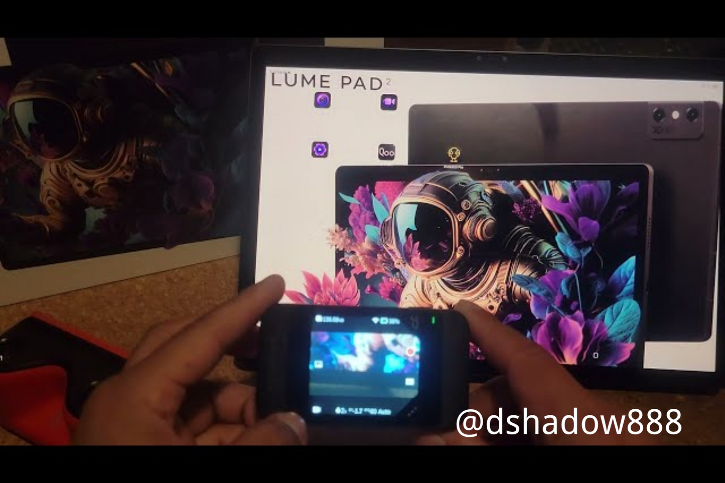 Qoocam EGO to Lume Pad 2 workflow
