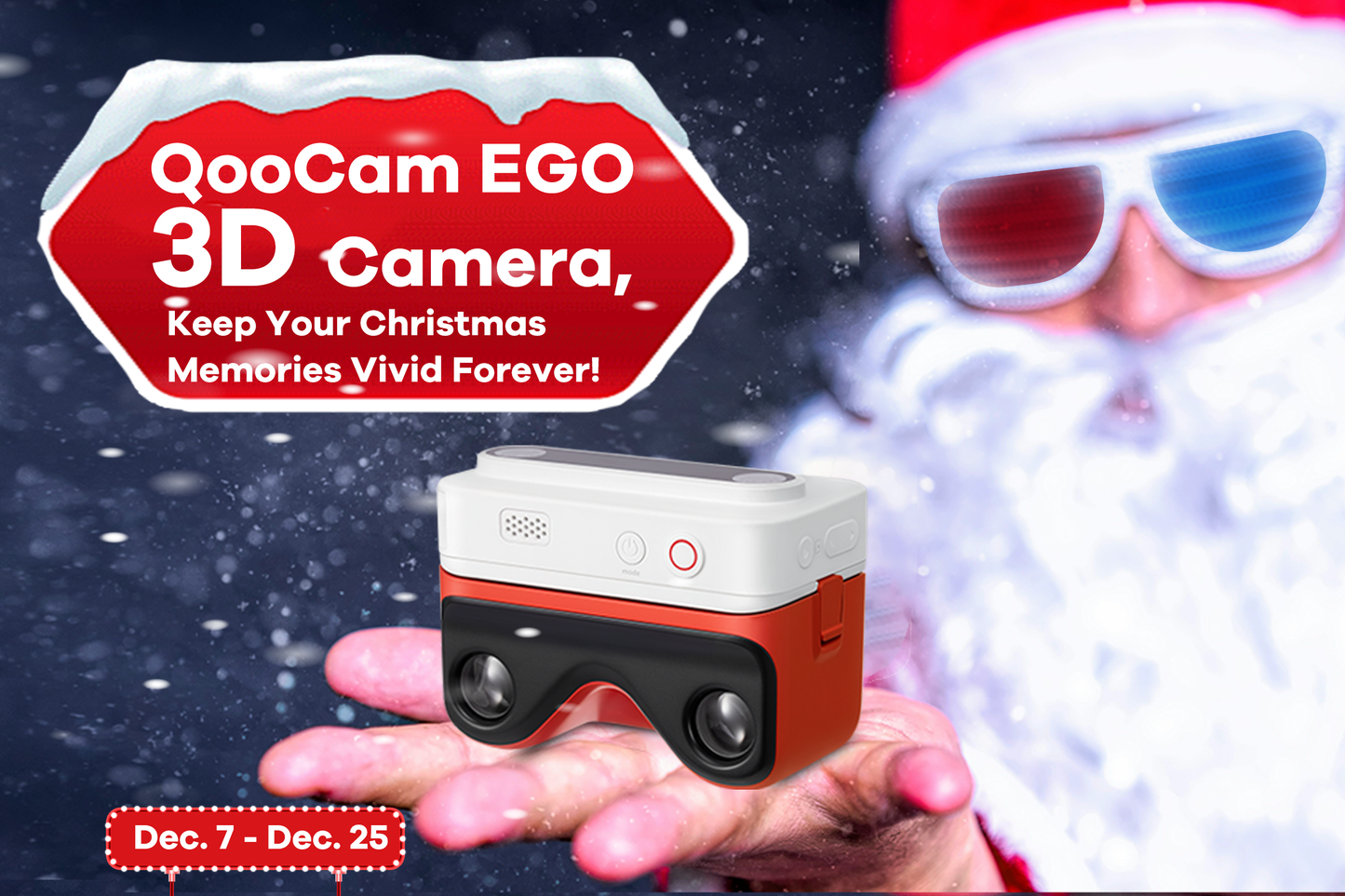 QooCam EGO: The Perfect 3D Camera for Capturing Christmas Memories