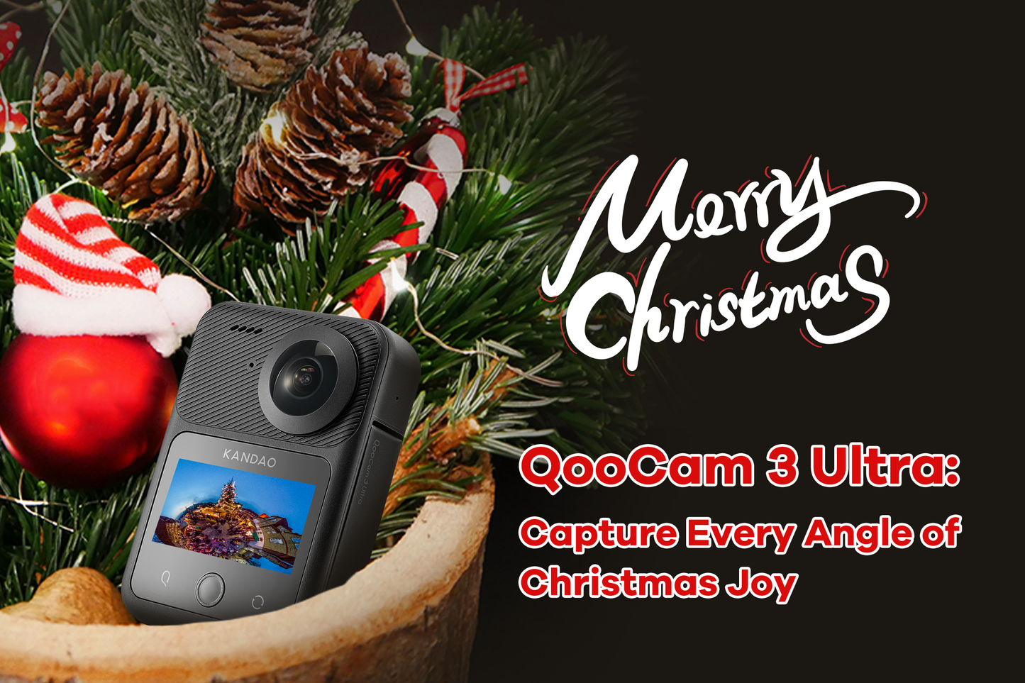 QooCam 3 Ultra: Capture Christmas, Preserve Warmth, and Treasure Every Moment
