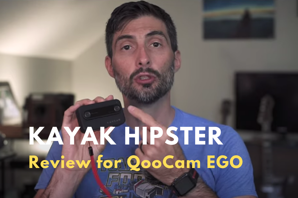 Testing the Kandao QooCam EGO 3D Camera by Kayak Hipster