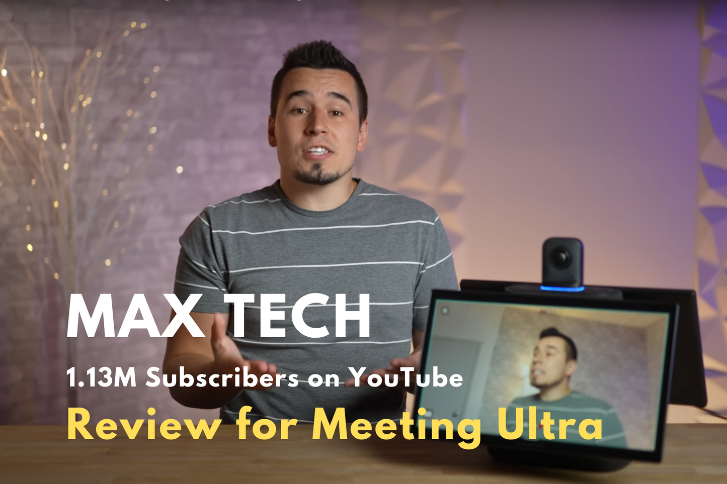 360° All-in-One Web-Conferencing! - Kandao Meeting Ultra Review by Max Tech