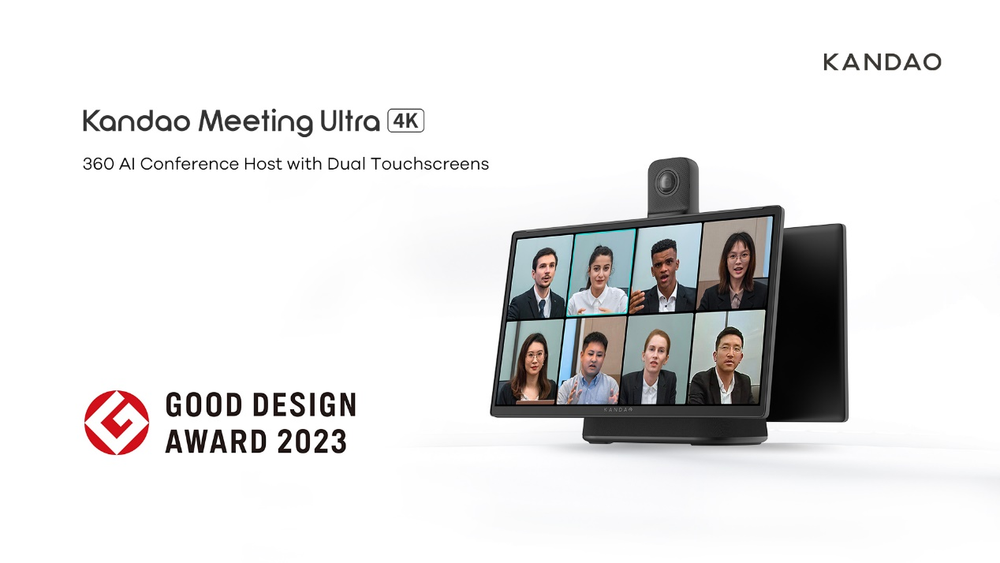 Kandao Meeting Ultra Wins Good Design Award 2023 as a Comprehensive Standalone Video Conferencing Solution