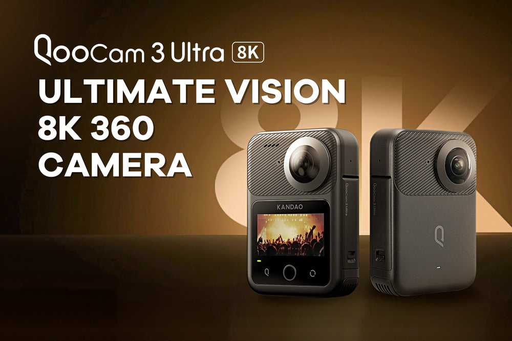 Kandao Technology Debuts the World's First 8K 10-bit HDR Portable 360 Camera: QooCam 3 Ultra