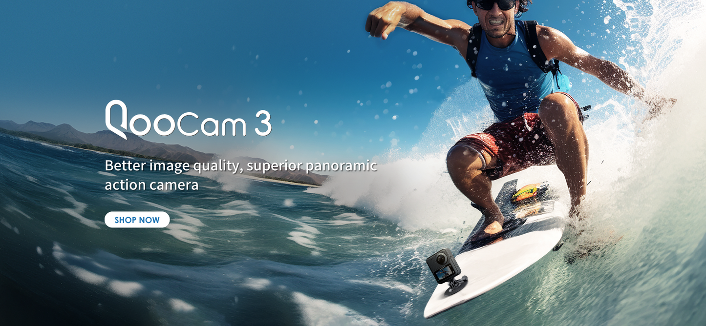 qoocam 3 best 360° action camera